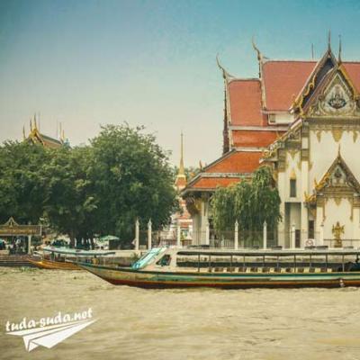 Transports publics de Bangkok : par bateau Excursion en soirée pas chère le long des canaux de Bangkok