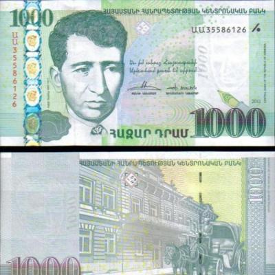 Dram arménien - la monnaie de l'Arménie