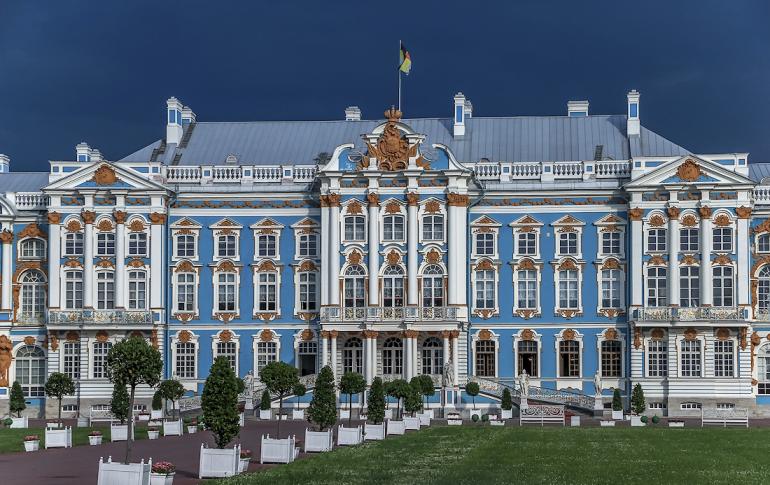 Tsarskoye Selo'daki Catherine Sarayı