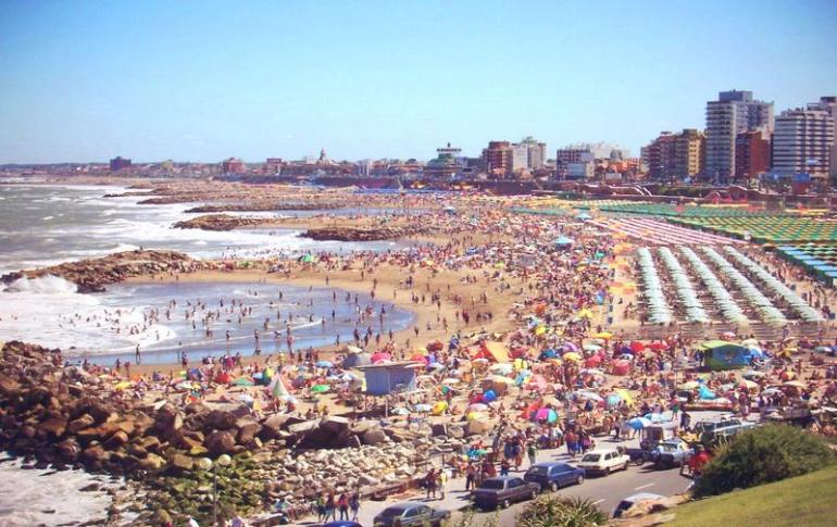 아르헨티나의 해변 휴가